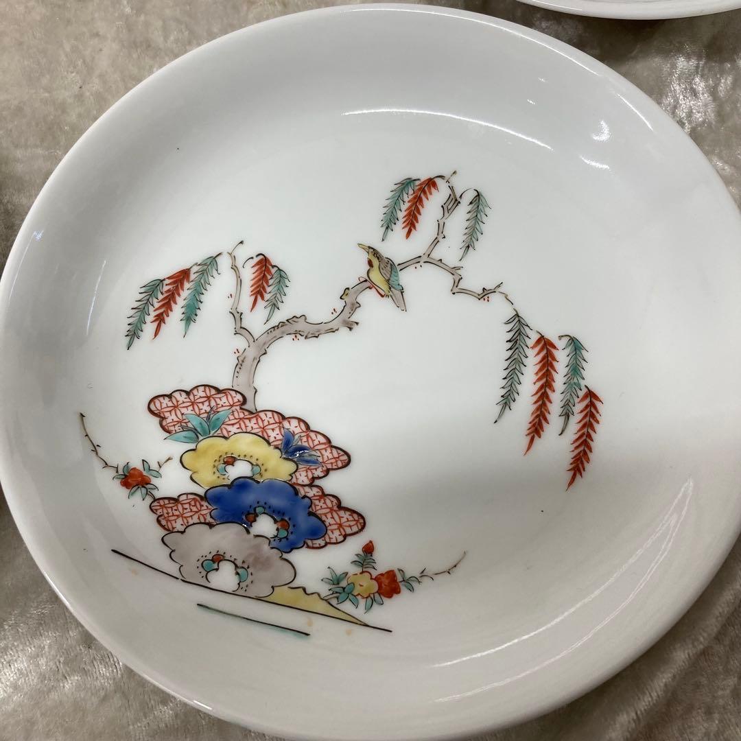 十四代酒井田柿右衛門 錦柳鳥文 額皿