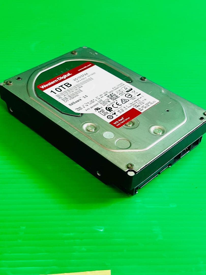 （2）Western Digital 10TB WD10EFAX 内蔵型HDD