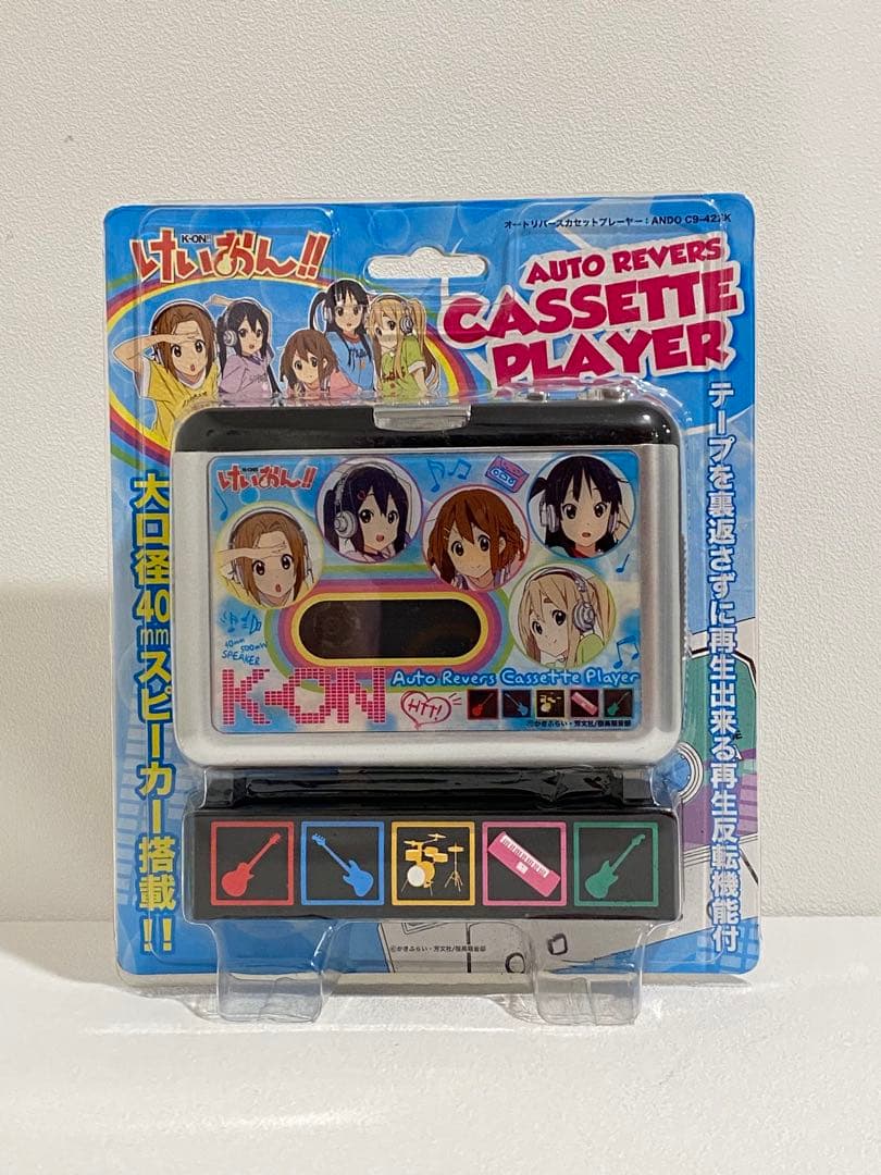 ★新品未使用★けいおん！ オートリバースカセットプレーヤー C9-422K