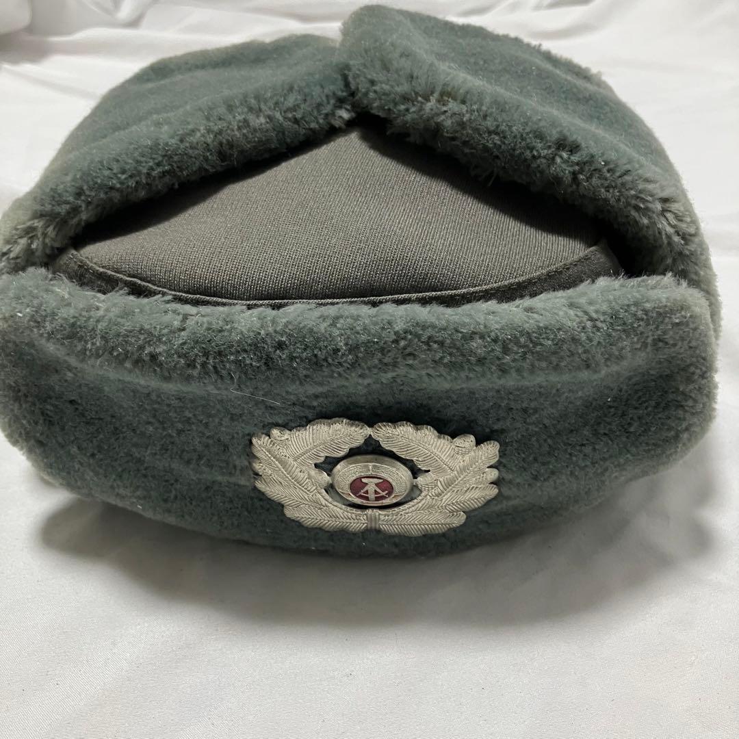東ドイツ NVA(人民軍) 防寒帽/将校用/実物