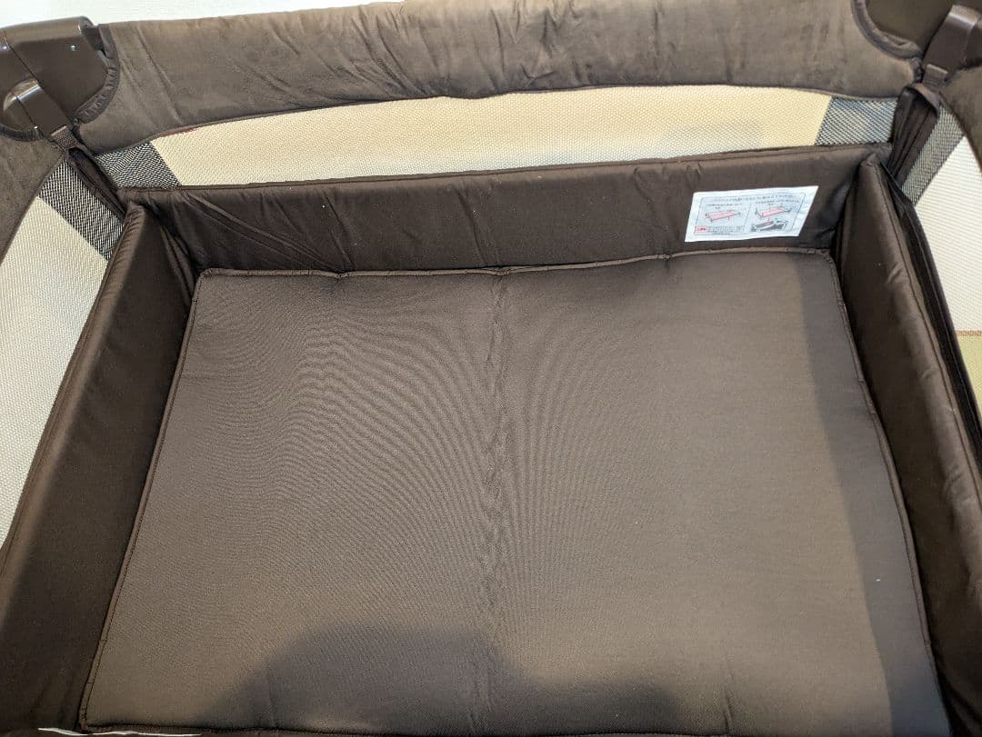 Aprica アップリカ ココネル エアープラス ベビーベッド ブラウン