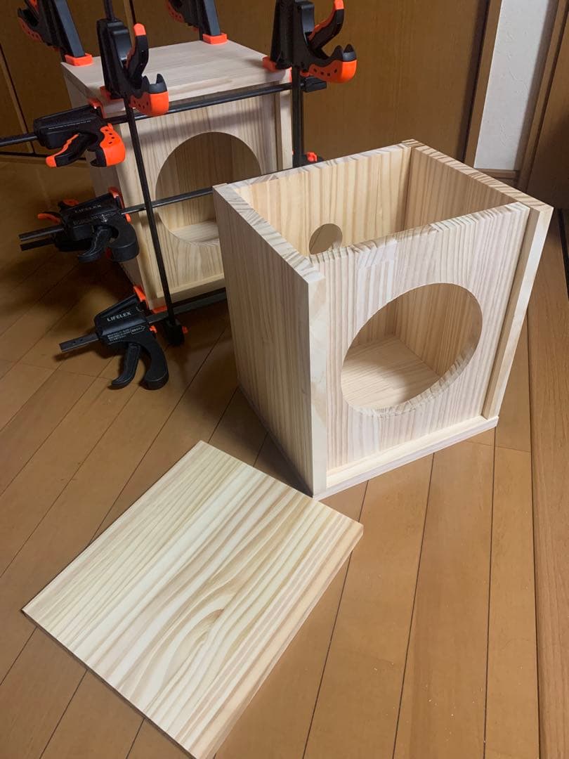 自作スピーカー パッシブサブウーファー