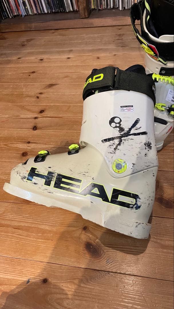 白クマ営業部長スキー板ブーツストックビンディングセット26cm27.5cm