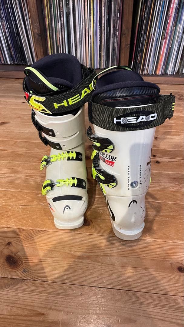 白クマ営業部長スキー板ブーツストックビンディングセット26cm27.5cm