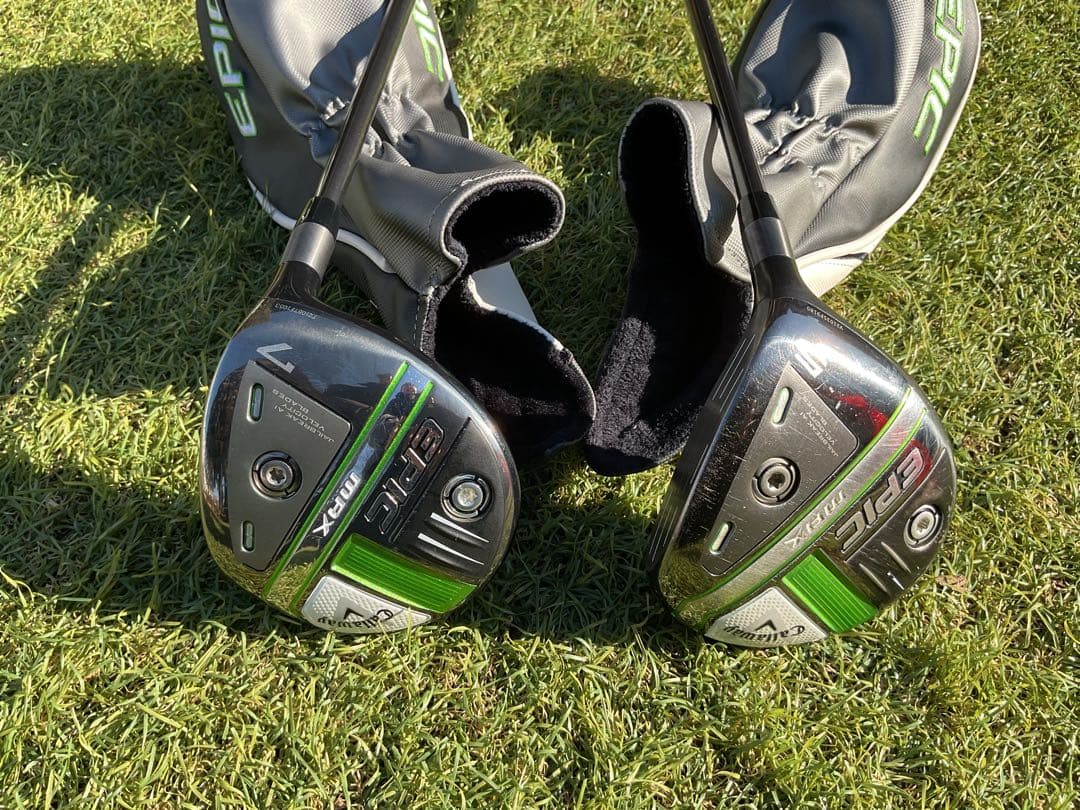 2 本セットキャロウェイ EPIC MAX 5W S +7W SR