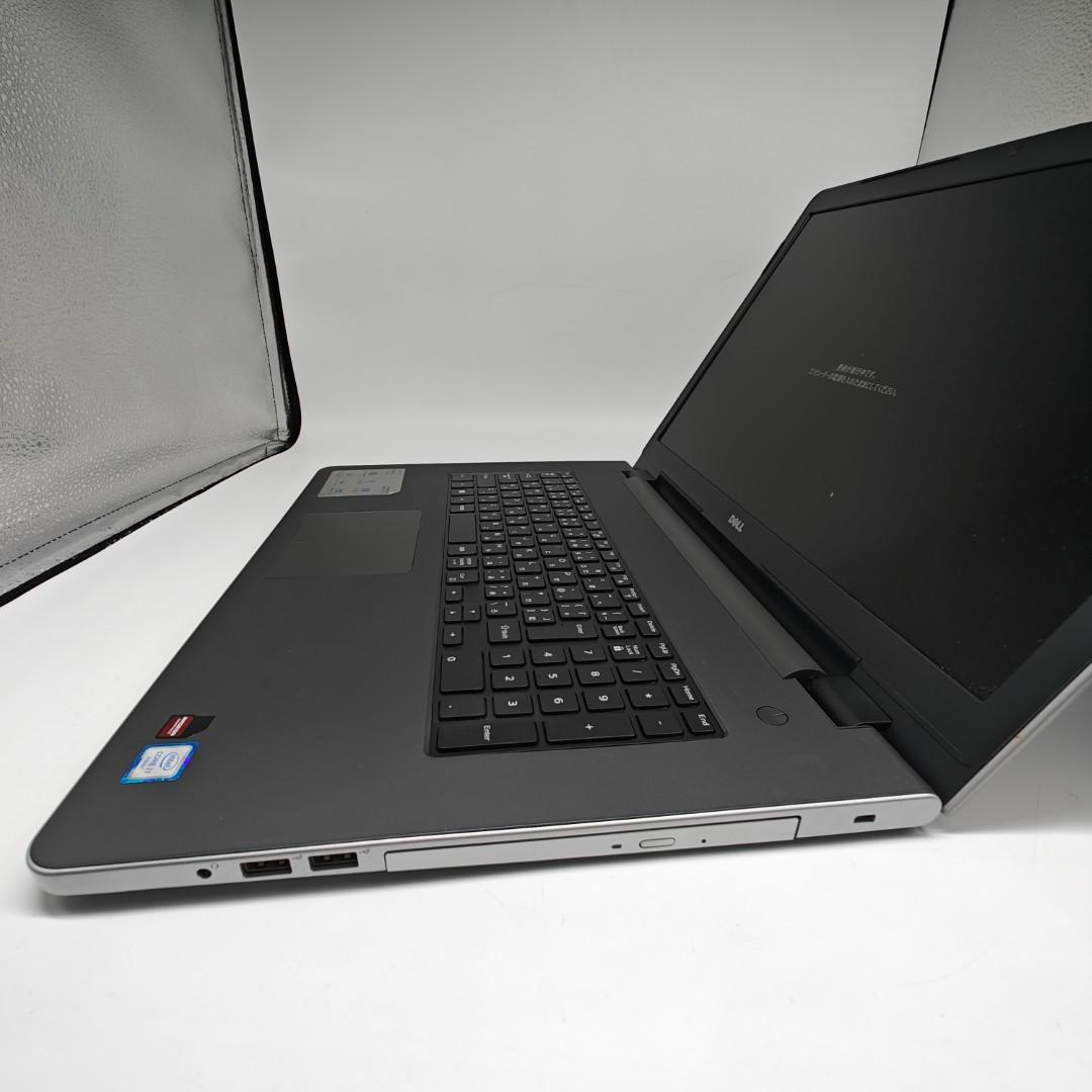 【DELL】高速i7 SSD256GB 8GB 17.3型 グレー ノートPC