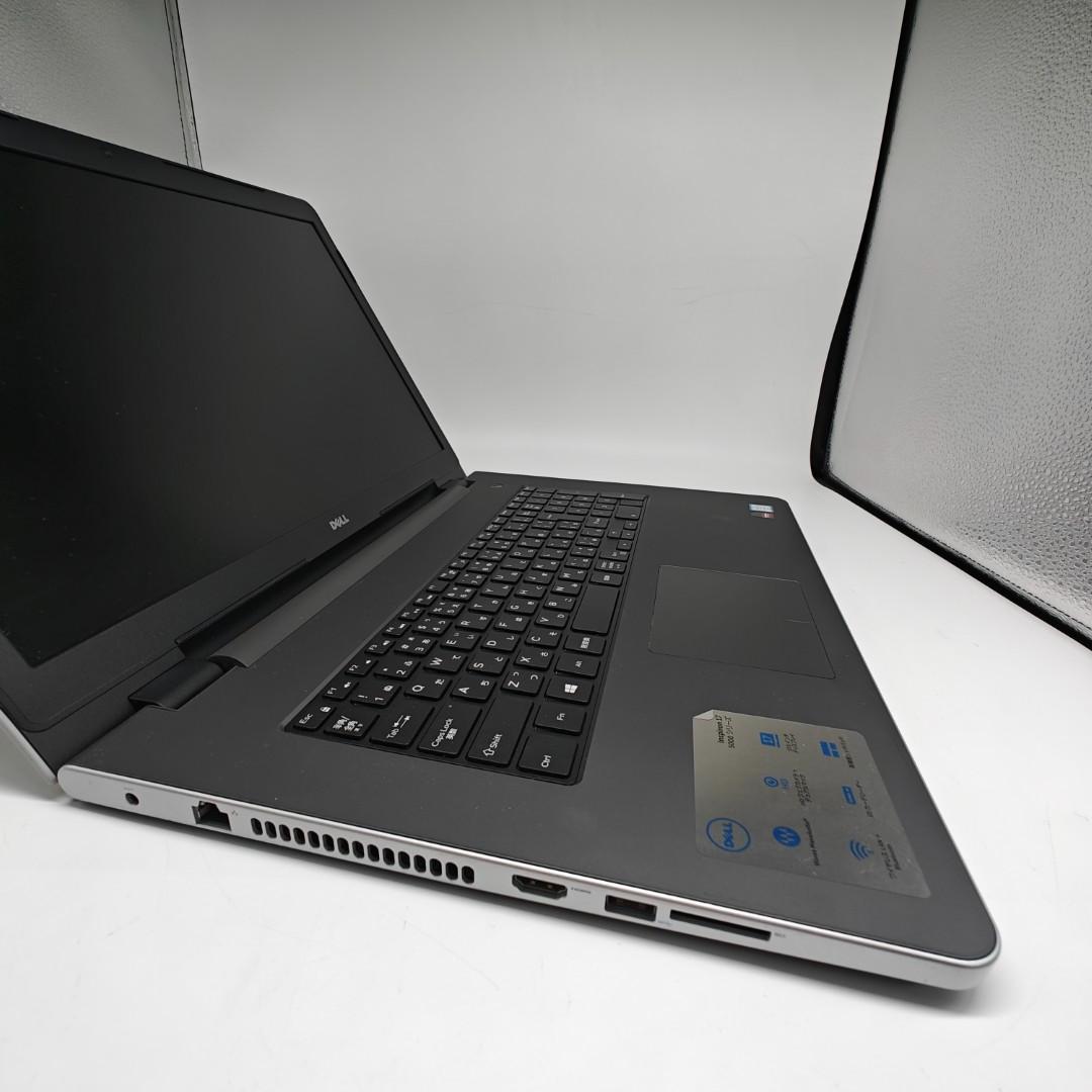 【DELL】高速i7 SSD256GB 8GB 17.3型 グレー ノートPC