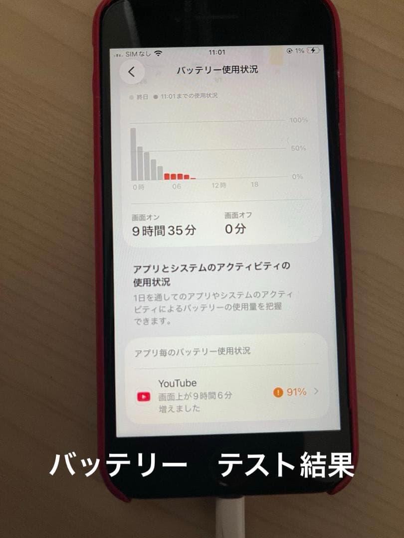 iPhone SE 第2世代 (SE2) 128GB 非純正バッテリー100％