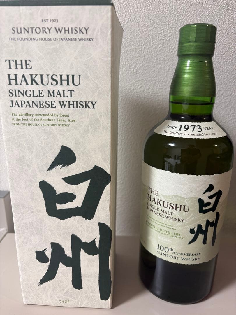 THE HAKUSHU シングルモルトウイスキー 700ml 100周年記念