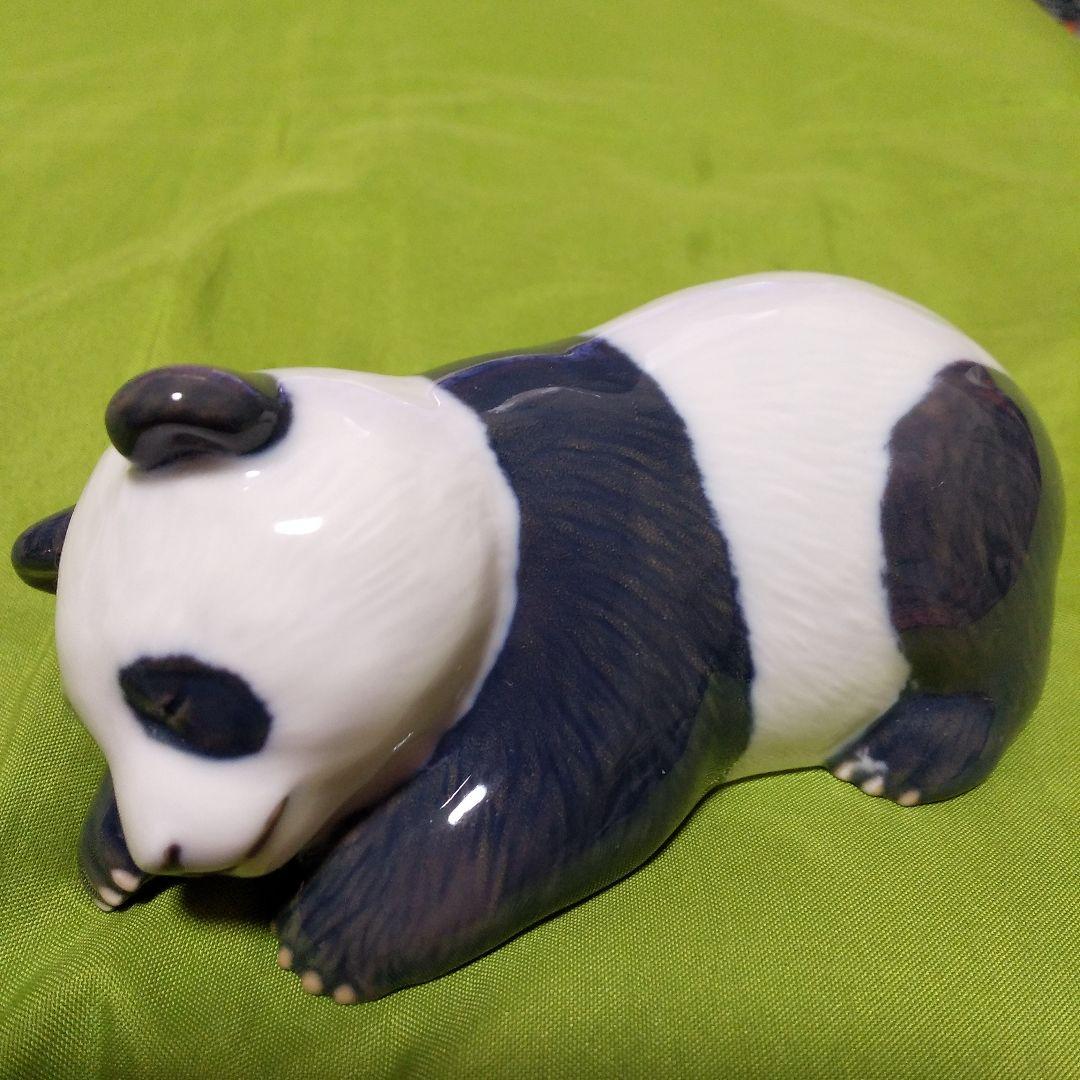 ぱんちゃんもんちゃん✨ロイヤルコペンハーゲン✨パンダ置物✨アンティーク