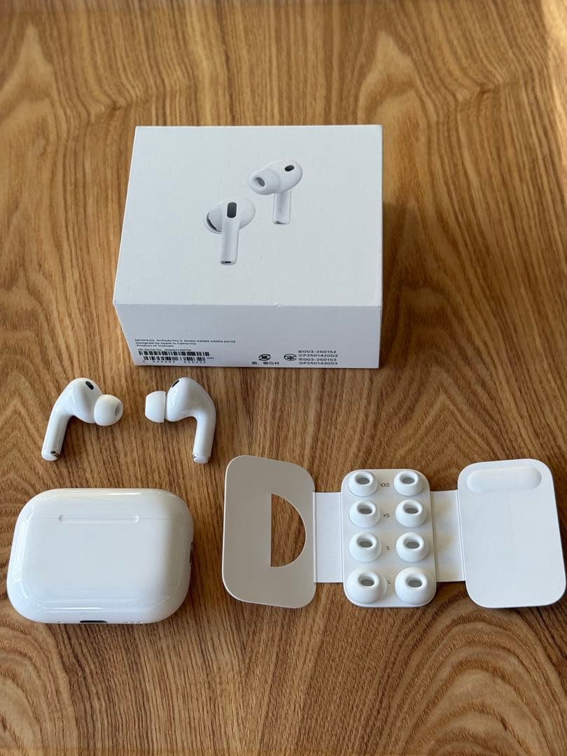 【美品】AirPods Pro（第3世代）心拍センサー搭載ノジマ購入・付属品完備