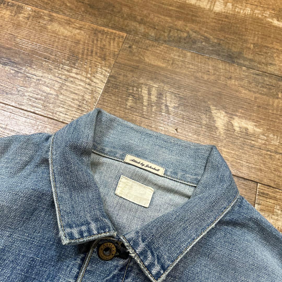 Attick by Johnbull ジョンブル デニムジャケット カバーオール