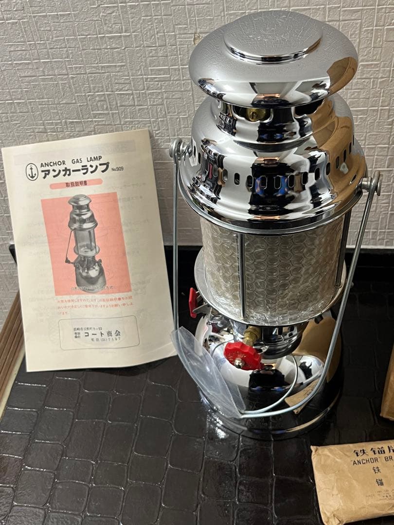 新品未使用‼️希少品‼️鐵锚牌汽灯 ANCHOR アンカーランプ №909 ランタン