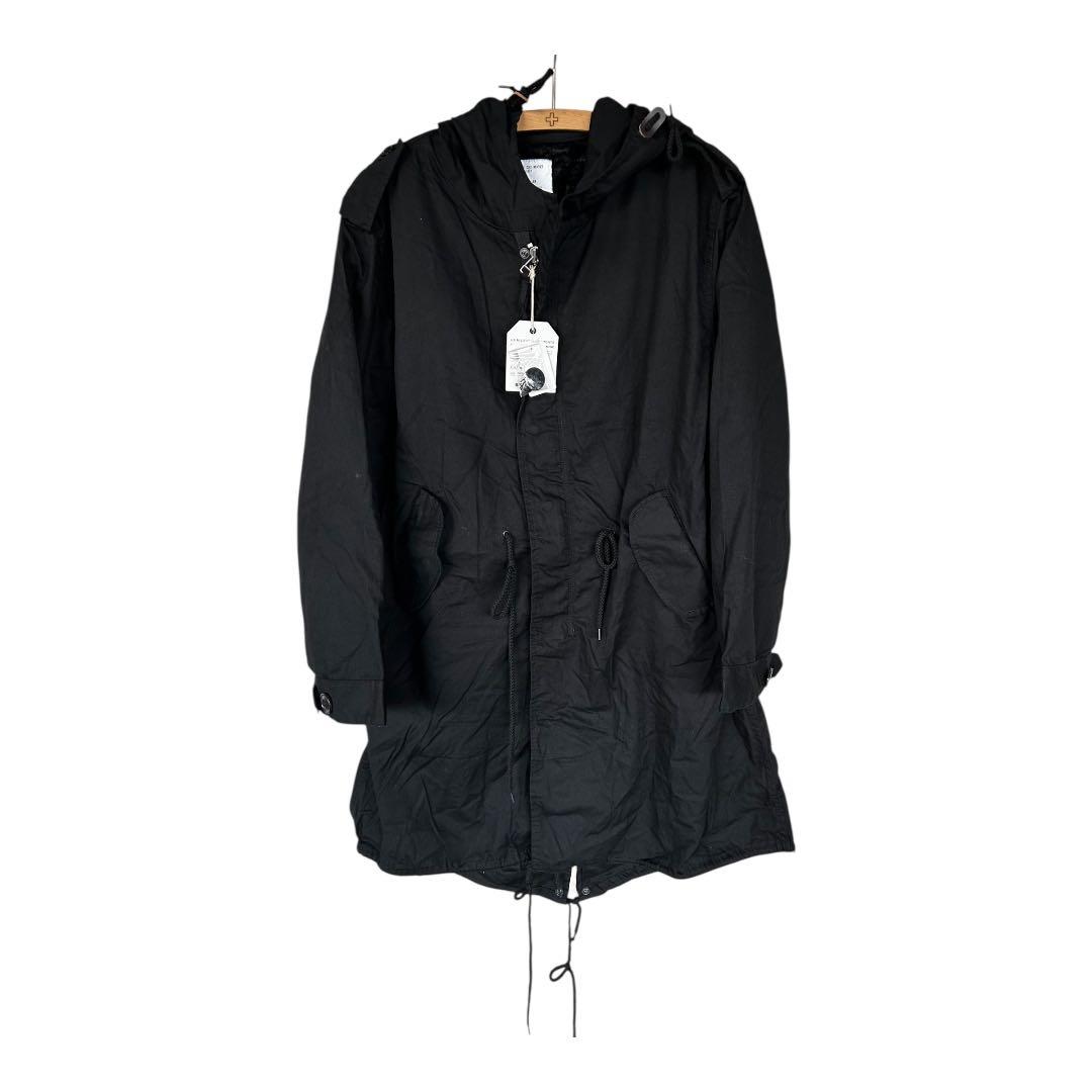 未使用 HOUSTON M-51 フィッシュテールパーカー BK XS