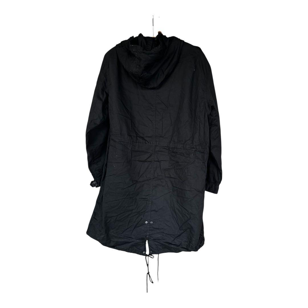 未使用 HOUSTON M-51 フィッシュテールパーカー BK XS