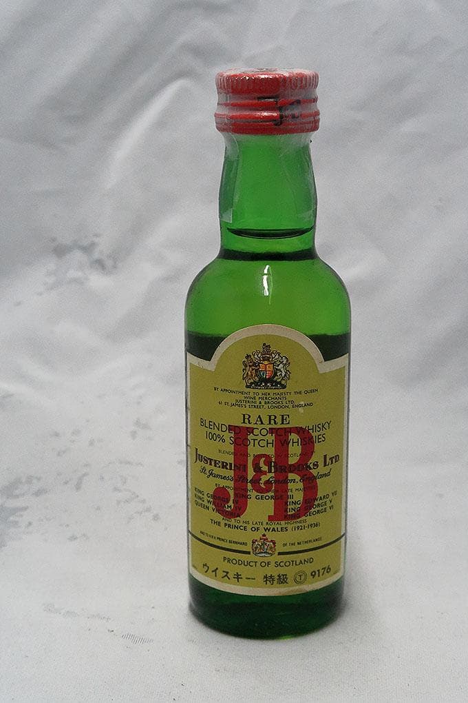 Ｊ＆Ｂ スコッチ ブレンデッドウィスキー ミニチュアボトル
