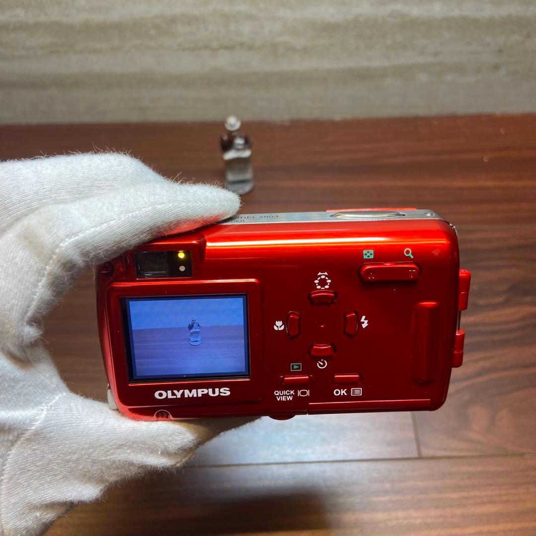 オリンパス フェラーリ デジタル 2003 限定 デジカメ ほぼ新品 5744