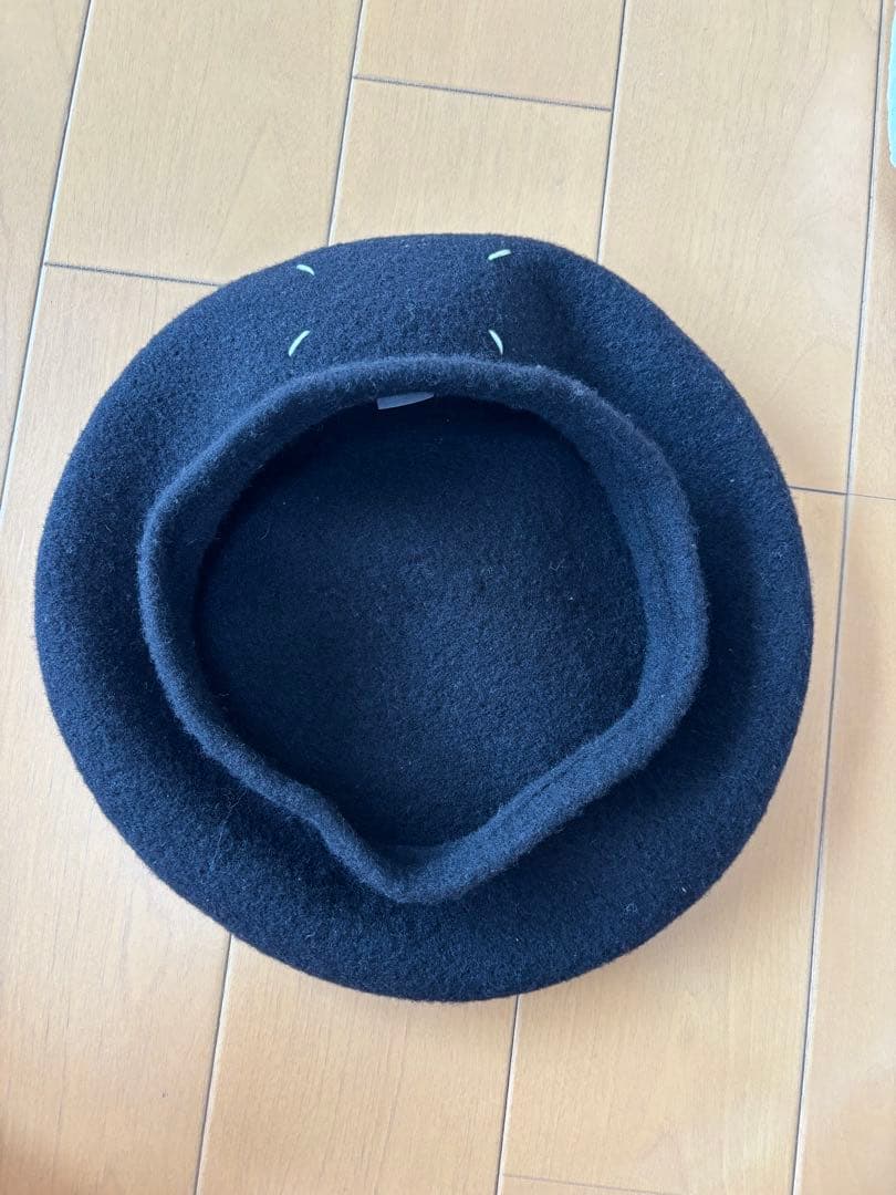 【Maison Margiela】ベレー帽（黒）