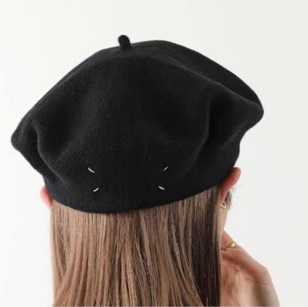 【Maison Margiela】ベレー帽（黒）