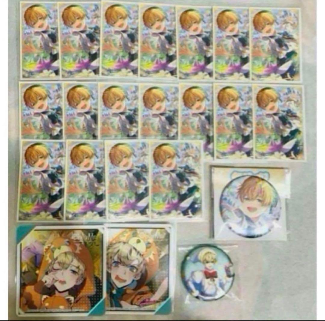 おべいみー　ルーク　チェキ18枚　コースター2枚　ホロ缶バッジ　缶バッジ