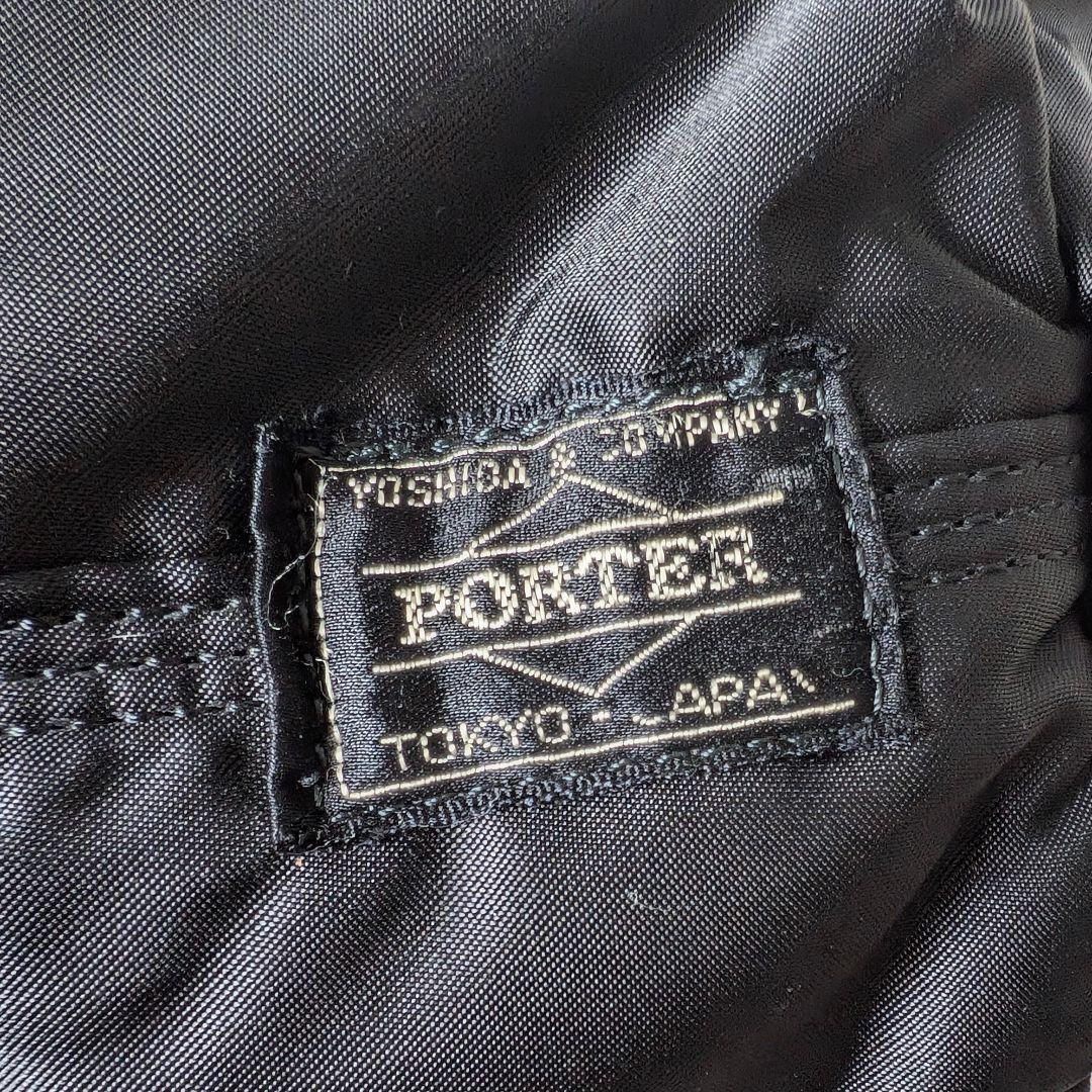 美品 PORTER タンカー ドラムバッグ ミニ 黒 ナイロン