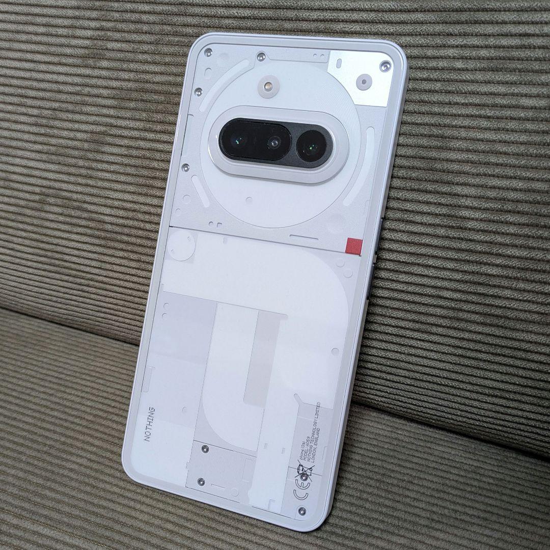 【美品】Nothing Phone(3a) 128GB ホワイト 箱あり
