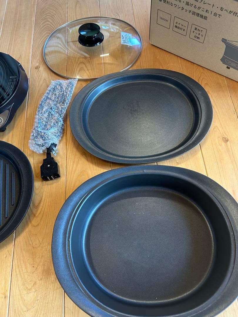 KOIZUMI KIH-1412/H グリル鍋　BBQ おでん　焼肉　卓上　冬