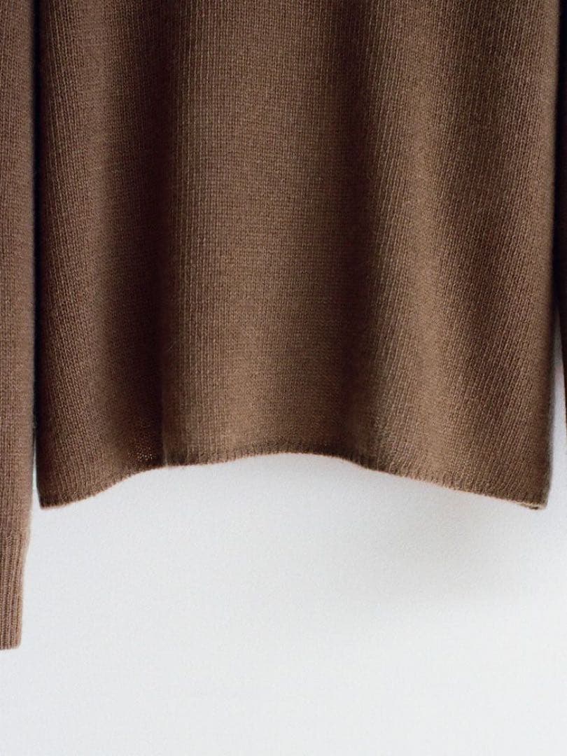 完売品！Cashmere Slouch V-neck M アームウォーマー込み