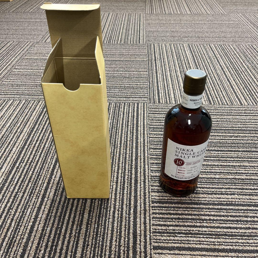 ニッカ　シングルカスク　モルトウイスキー　余市　10年