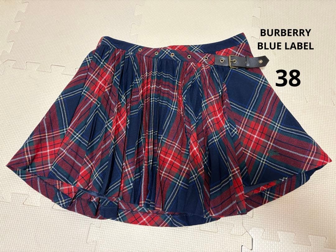 BURBERRY バーバリー プリーツスカート ミニスカート