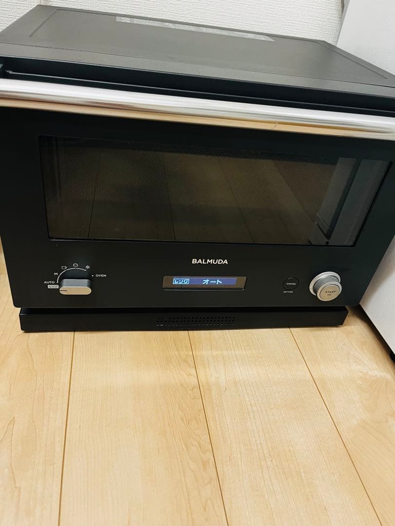 再値下げ！！【美品】BALMUDA オーブンレンジ ブラック