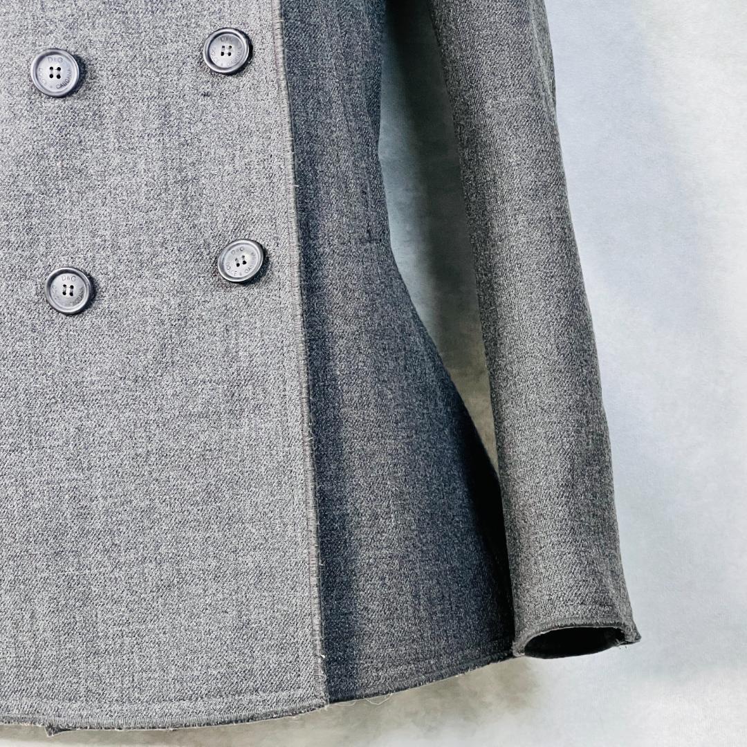 【ドルチェ＆ガッバーナ】Pコート リバー ダブル リアルファー ラクーン L