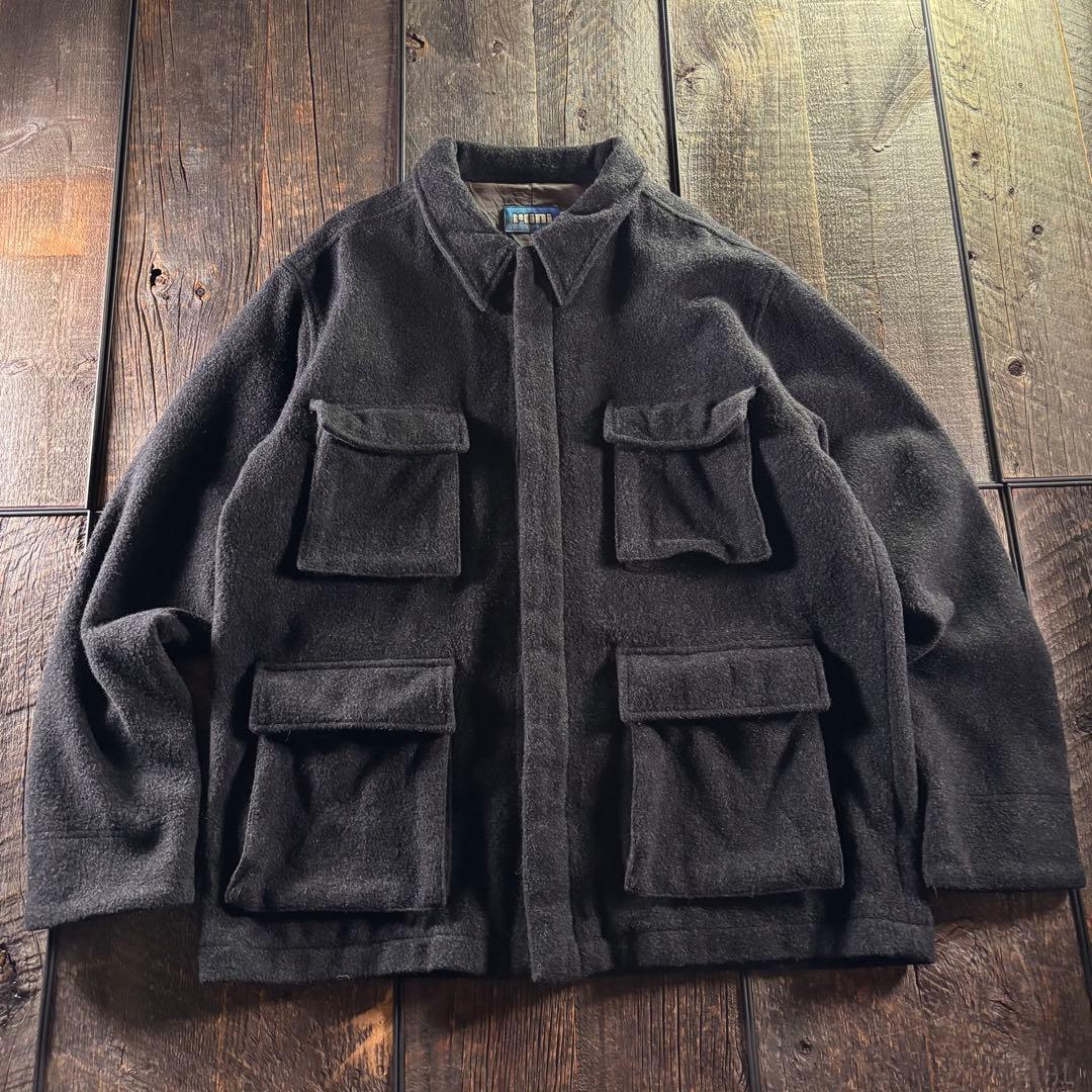 古着　メルトンウール　ジャケット　mini by X-LARGE 希少90s.