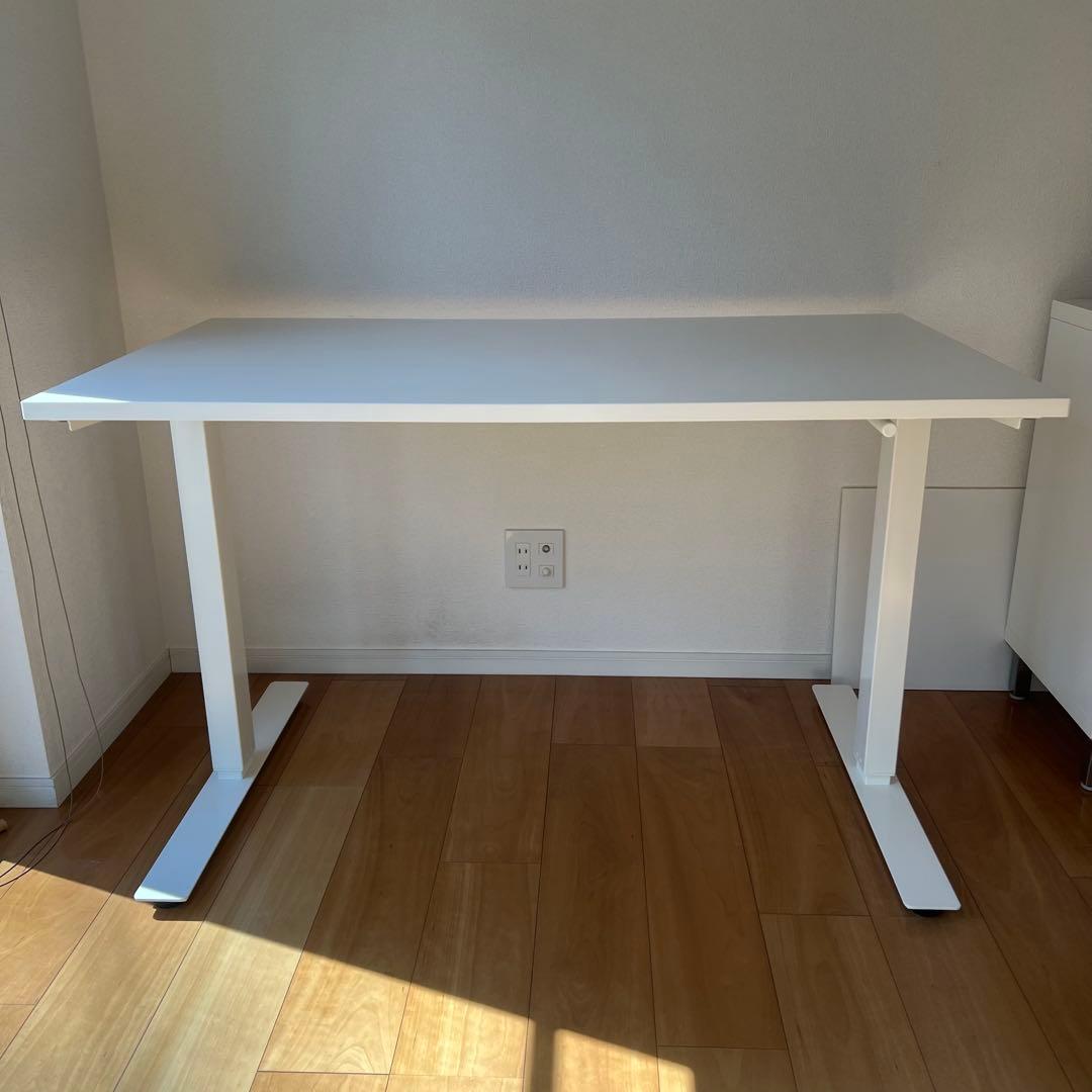 GIKI　中古　IKEA イケア　手動　昇降デスク　SKARSTA