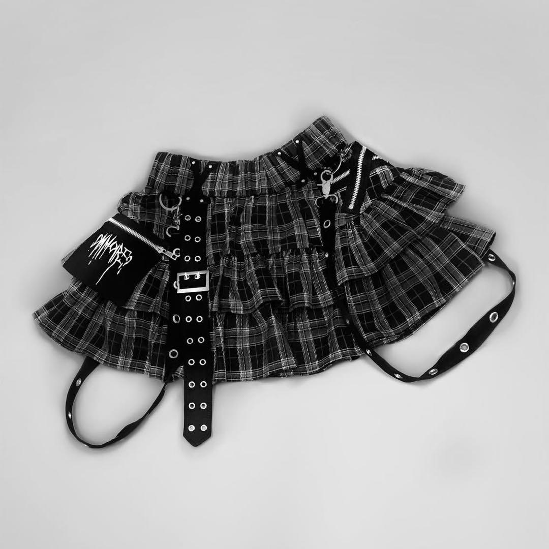 Dimmoire PUNK フリルミニスカート
