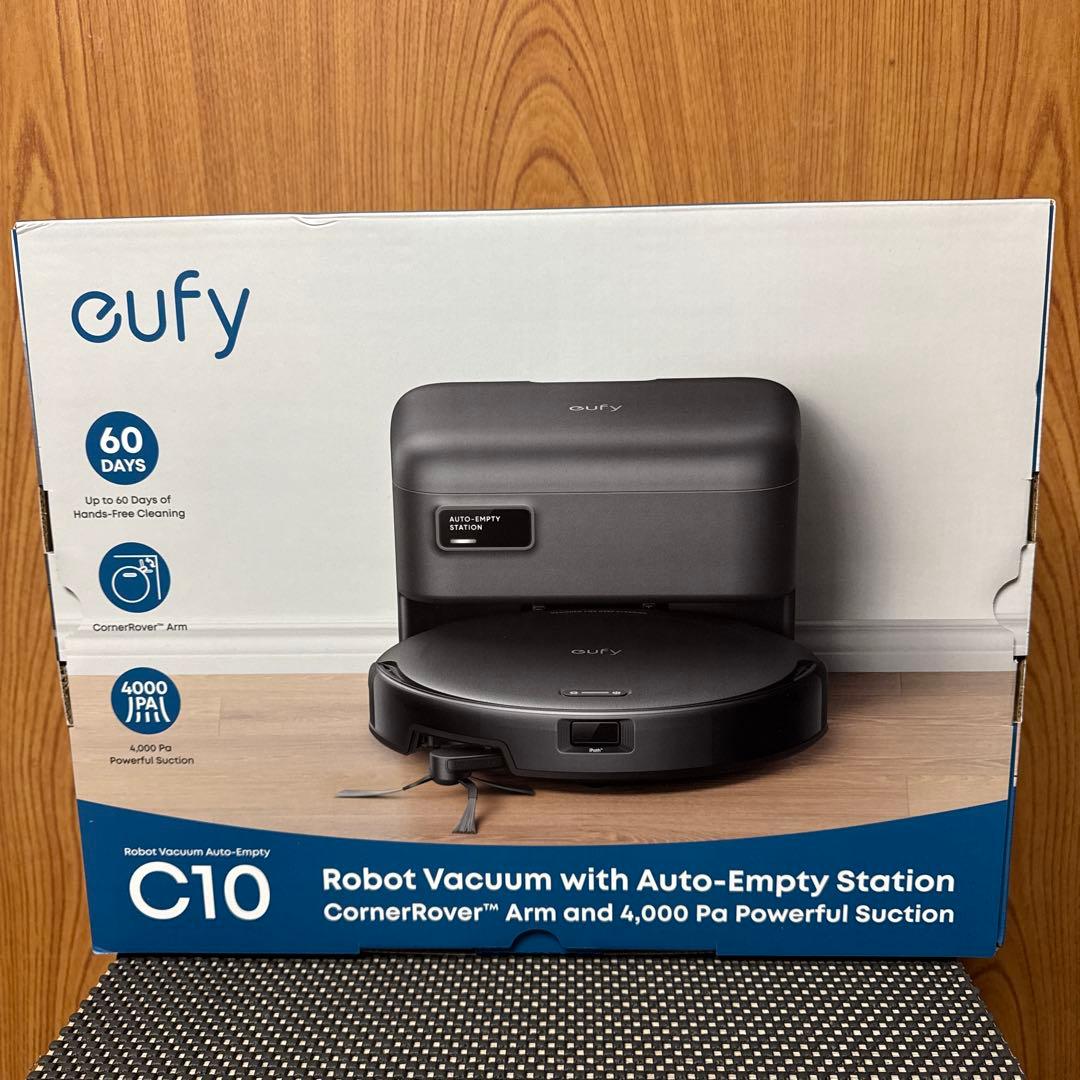 ロボット掃除機 Eufy Robot Vacuum Auto-Empty C10