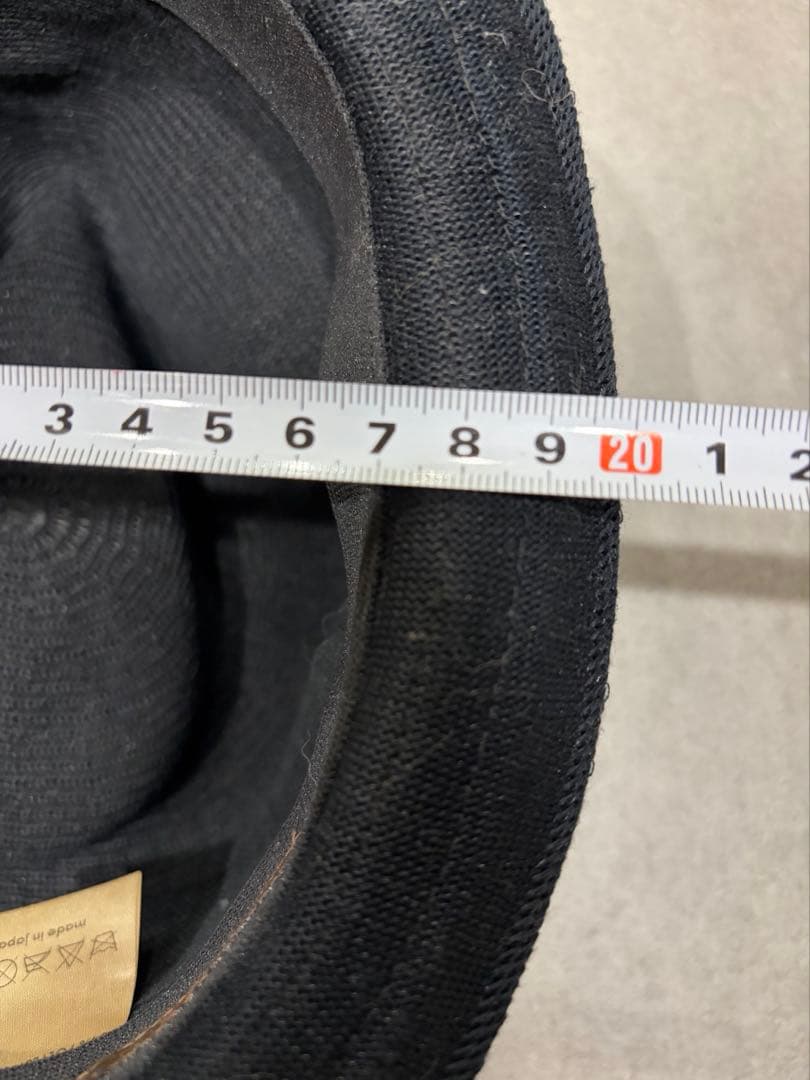 arth（アース）黒のフェドーラハット