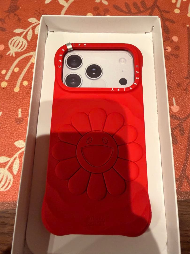 CASETiFY 村上隆 iPhone17proケース　レッド