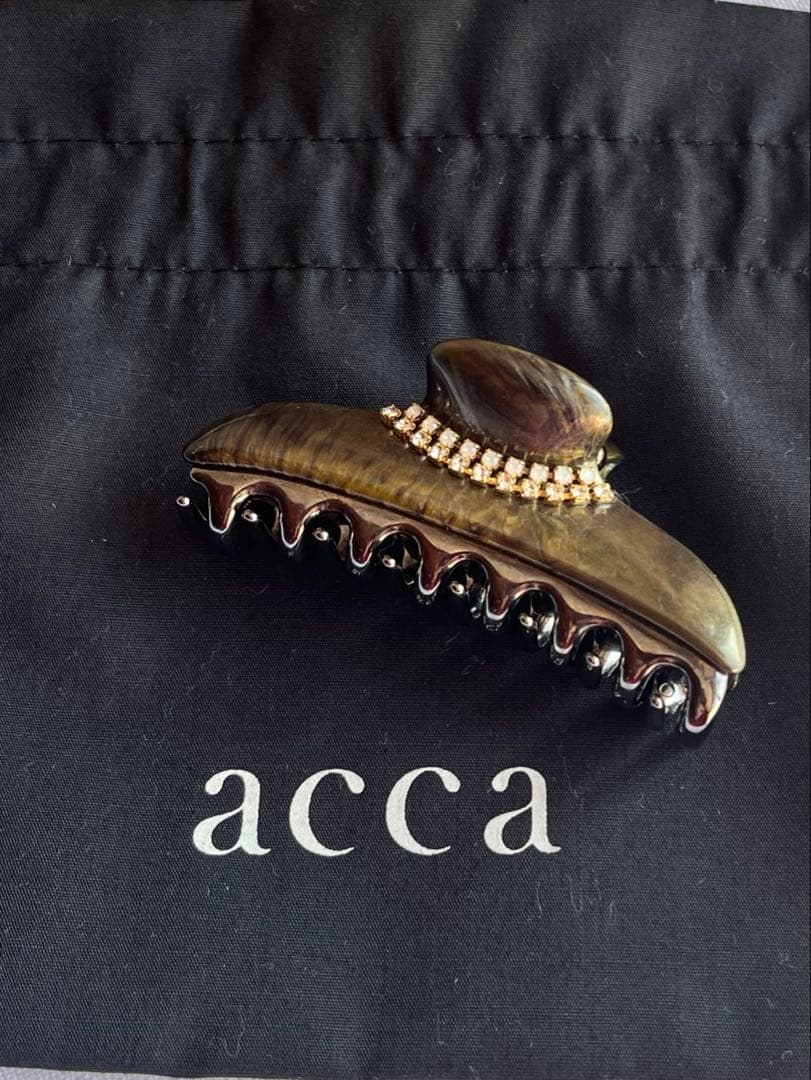 acca★ ヘアクリップ　ダブルコラーナ　M
