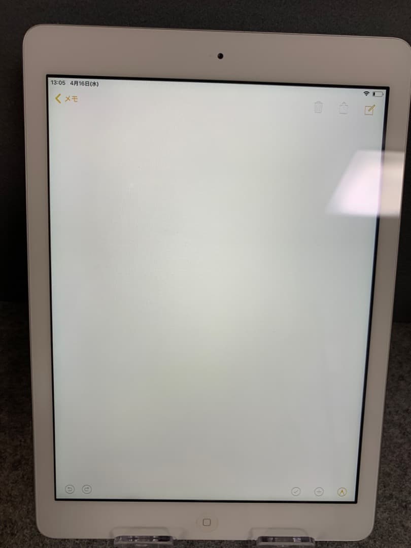 美品 国内版 iPad Air 9.7インチ 32GB Wi-Fi版 シルバー色