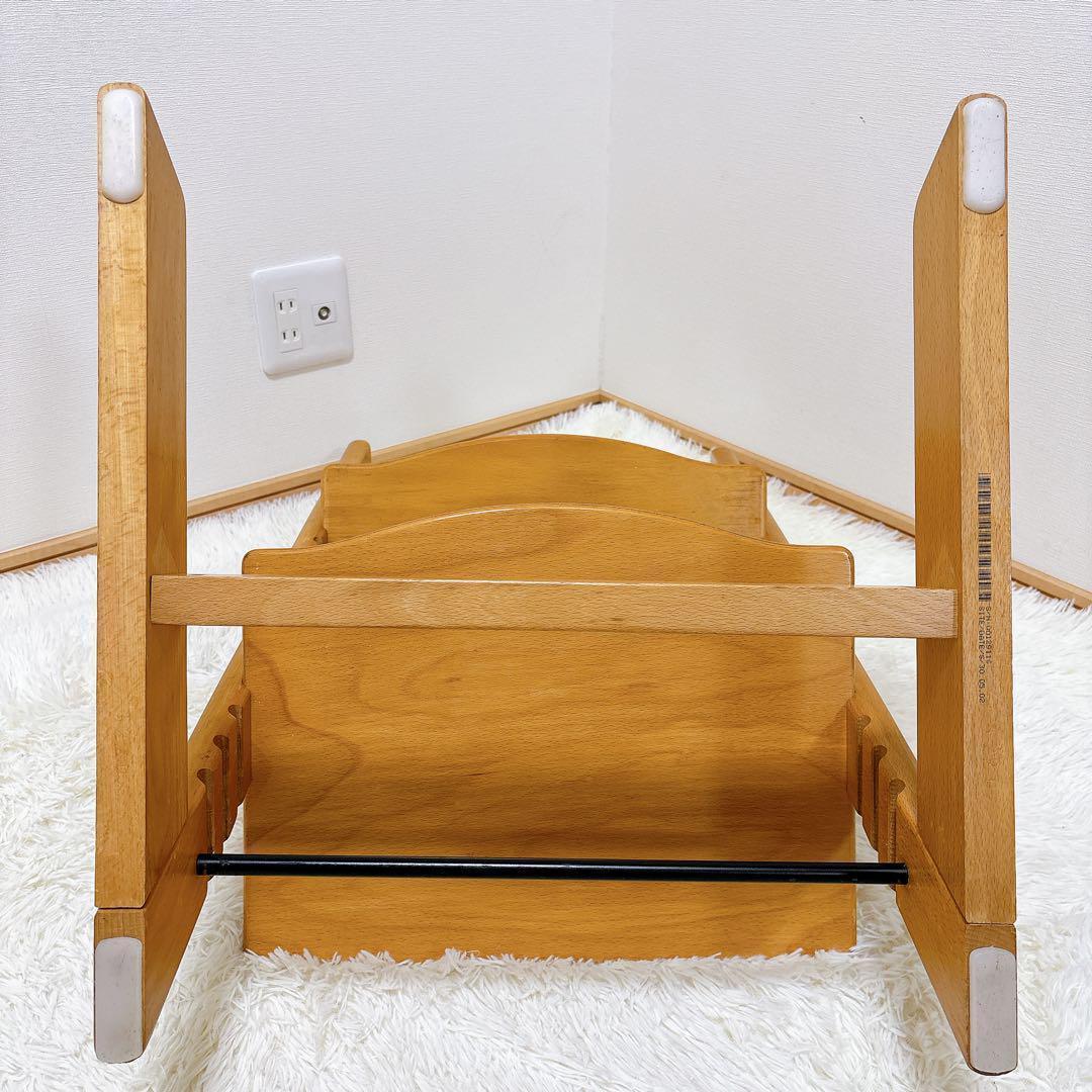 廃盤カラー♡ストッケトリップトラップ 木製　キッズハイチェア