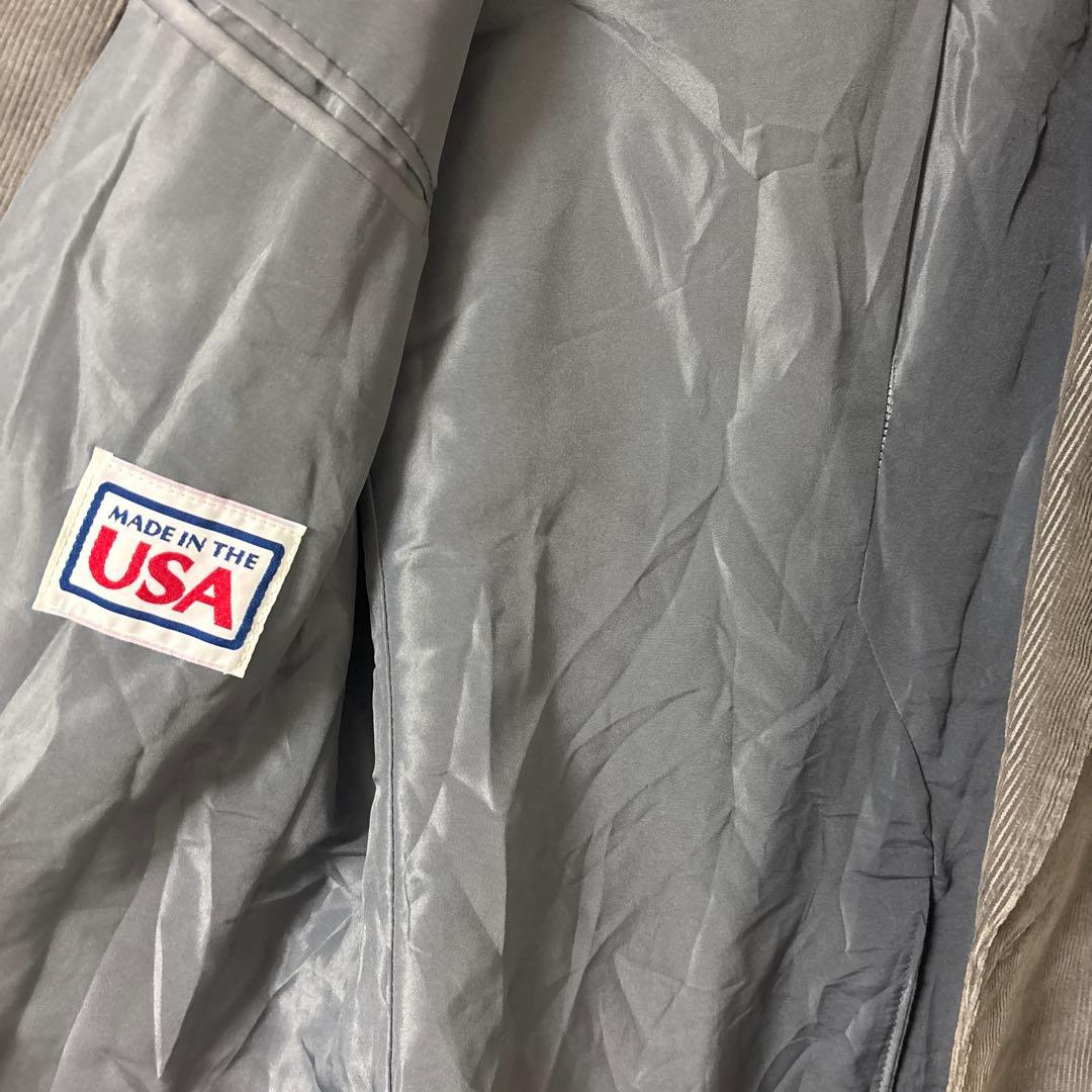 Pioneer Wear USA製 コーデュロイ レザージャケット XL 70s