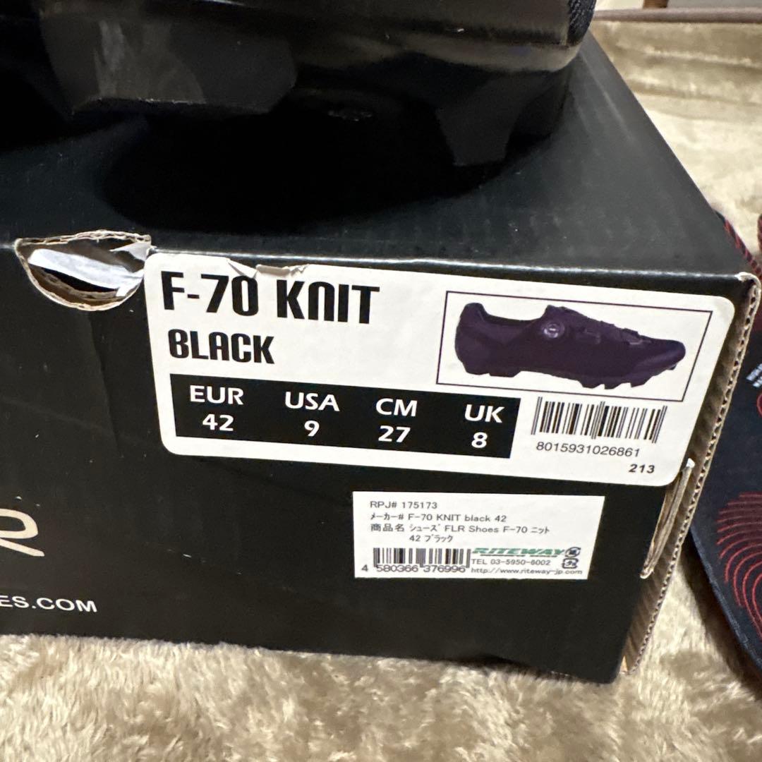 FLR ビンディングシューズ F-70 KNIT 42 27㎝ US9 SPD