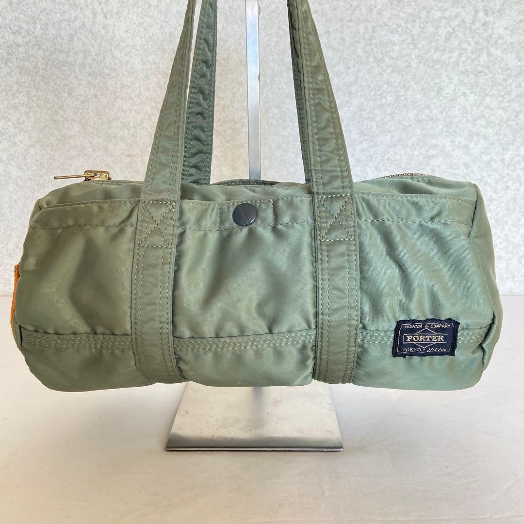 激レア✨PORTER タンカー ハンドバッグ ミニボストン セージ Sサイズ