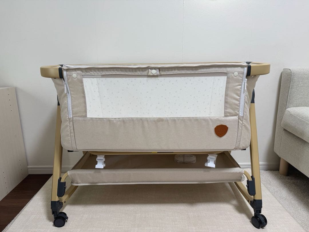 【Rikaさん専用】HZDMJ ベビーベット ベージュ