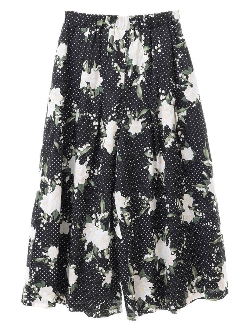 インゲボルグ　2025 クチナシすずらんワイドパンツ