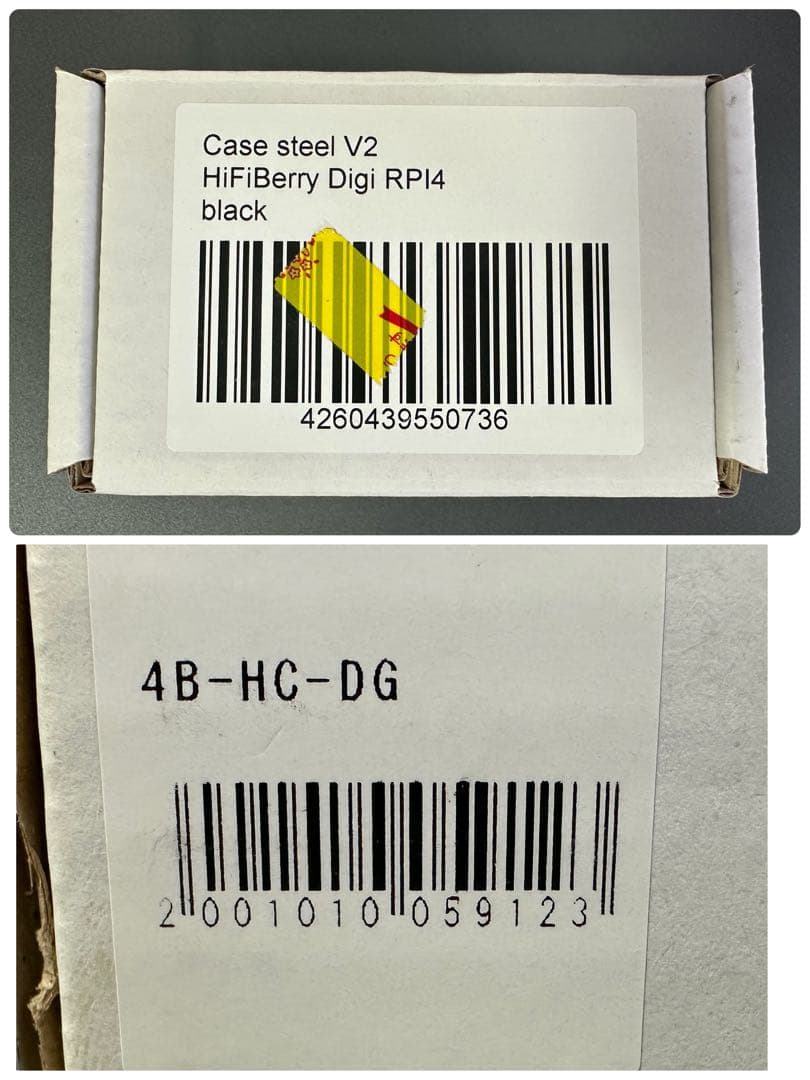 ★美品 Raspberry Pi 4 Model B サウンドボード 金属ケース