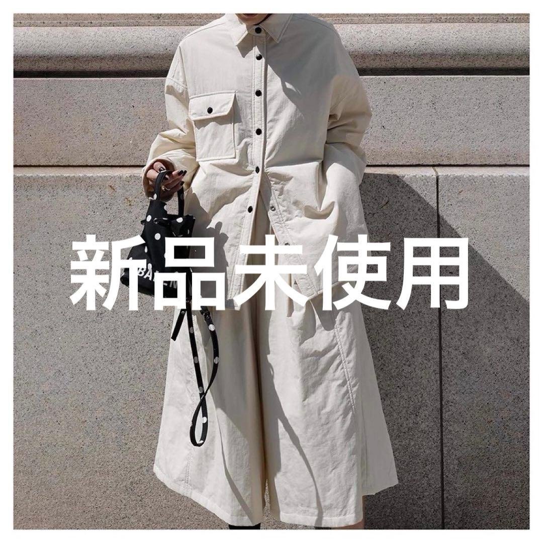 期間限定！MACHATT パファーシャツ　アイボリー