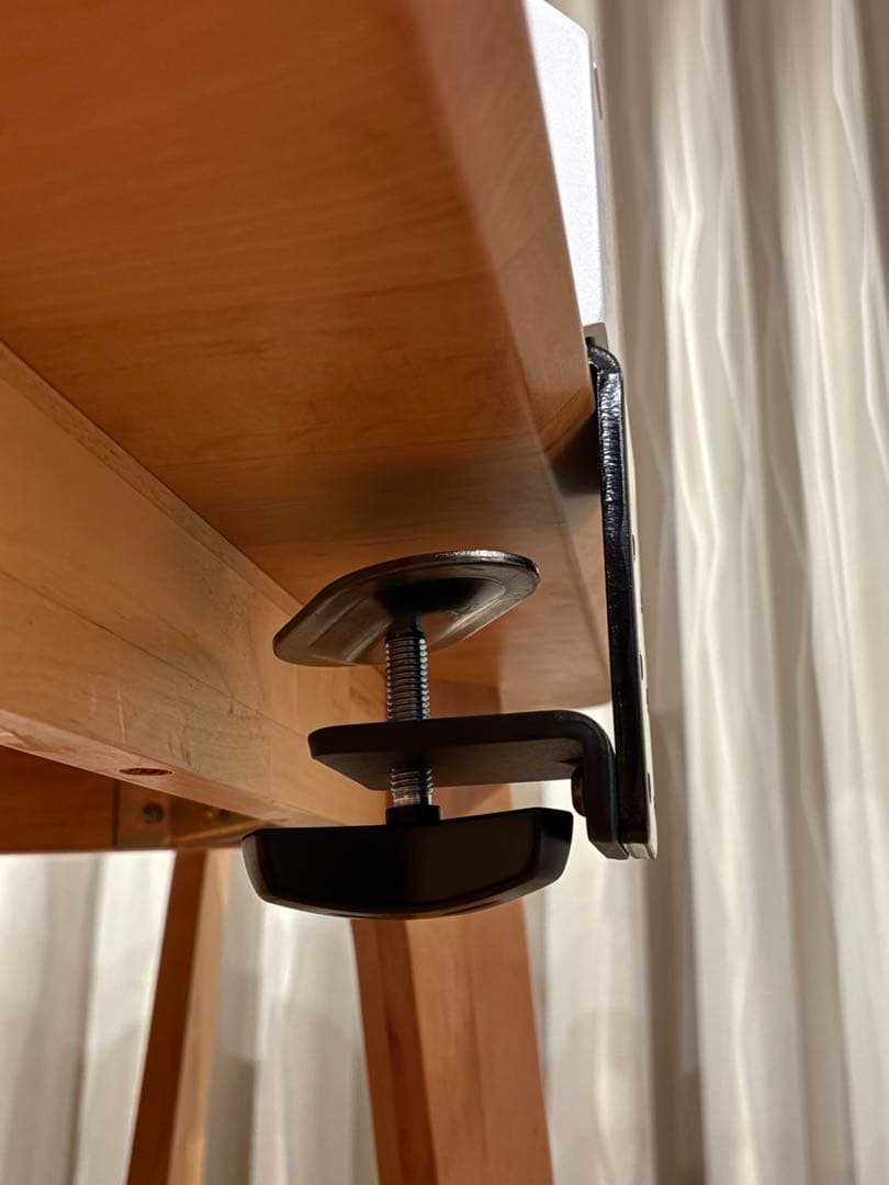 ERGOTRON TRACE ホワイト モニターアーム 可動式 クランプ式