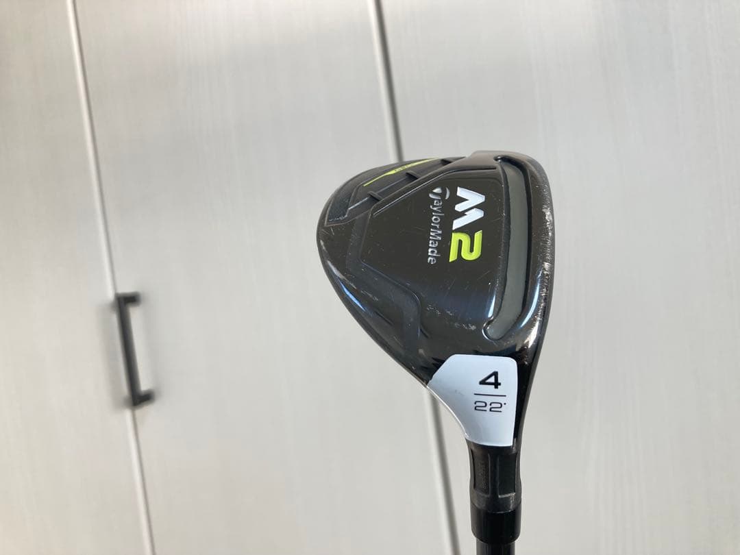 M2 テーラーメイド　ユーティリティ４番、フレックスS、ヘッドカバー付